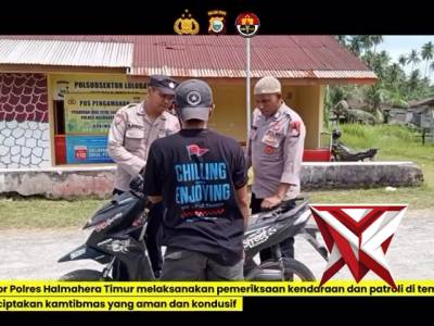 Pemeriksaan Kendaraan jelang arus mudik cegah gangguan kamtibmas