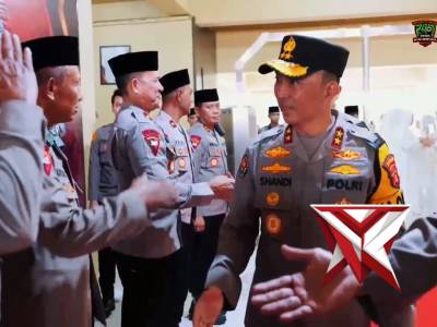 KEGIATAN BUKA BERSMA KAPOLDA SUMSEL DI MAKO BRIMOB POLDA SUMSEL