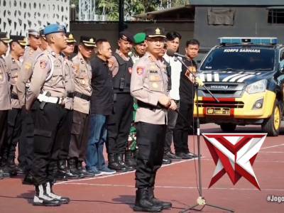 Antisipasi Gangguan Keamanan, Polres Trenggalek Siagakan Personel Gabungan