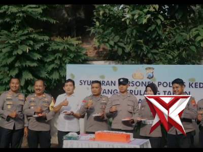 Tasyakuran Personel Polres Kediri Kelahiran Bulan Januari 2026