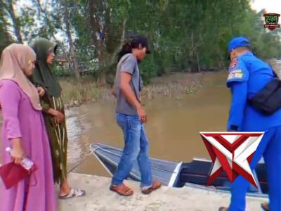 Polda Sumsel terus berinovasi dalam memberikan pelayanan tanpa batas. Kini, Kapal Pol V-1027 Upang t