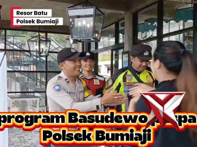 program Basudewo puspa 
Polsek Bumiaji