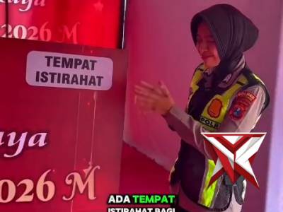Fasilitas Lengkap, Pos Pelayanan Lebaran Polres Trenggalek Siap Layani Pemudik
?