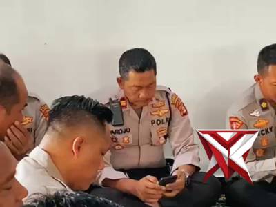 POLRES OKI Melaksanakan Giat Binrohtal di Masjid Al Faruq