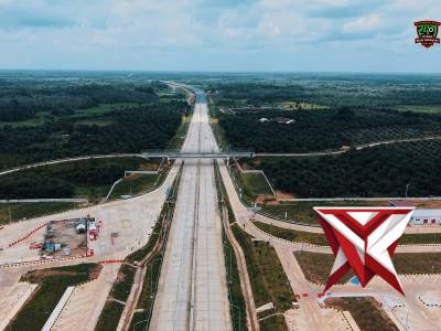 GUBERNUR BERSAMA KAPOLDA SUMSEL MELAKSAKAN PENCEKKAN JALUR MUDIK DI RUAS TOL..