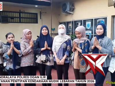 Polsek Indralaya, Polres Ogan Ilir, menghadirkan layanan penitipan kendaraan