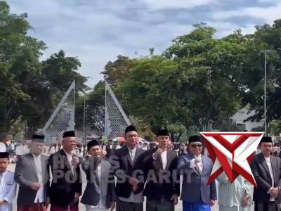 Kapolres Garut Hadiri Upacara Hari Santri Nasional 2025 ??