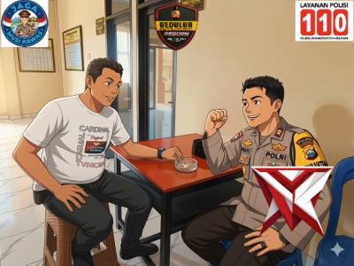 Himbauan polsek stl ulu terawas dalam rangka mudik 2026