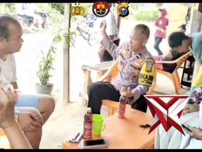 DOOR TO DOOR SYSTEM (DOS) BHABINKAMTIBMAS POLSEK PANGKALAN KERINCI