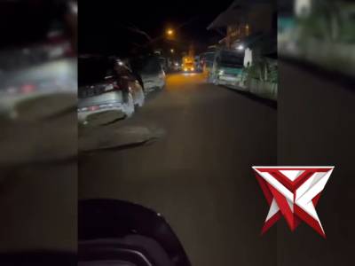 Patroli subuh polsek pampangan