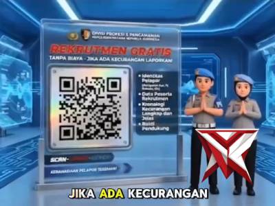 RIM POLRI GRATIS LAPORKAN QR CODE PROPAM