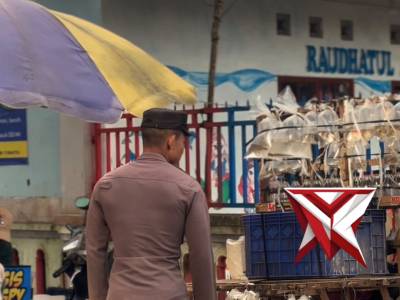 Patroli pasar takjil Ds. Harjokuncaran