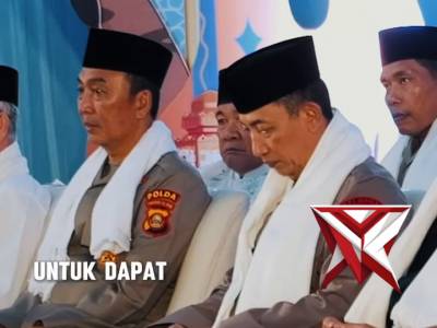 Kapolri Jenderal Polisi Drs. Listyo Sigit Prabowo, M.Si. Safari Ramadhan 1447H di Mapolda Sumsel