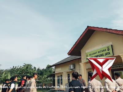 Apel Bersama Personil Polsek Lempuing Jaya