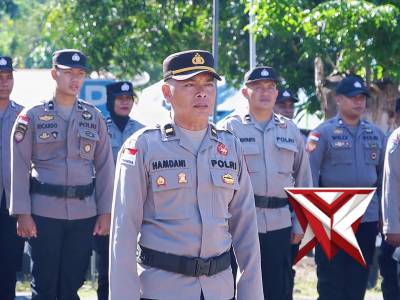 APEL PENGUKUHAN DAN LAUNCHING PAMAPTA POLRES TTU