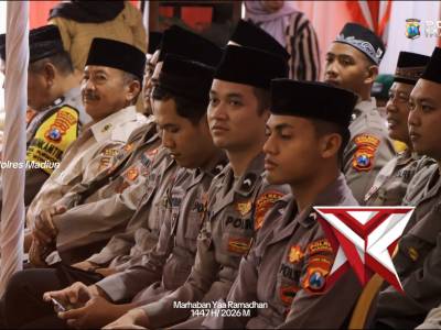Peringatan Nuzulul Qur'an dan Buka Bersama Polres Madiun - PoliceTube