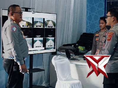 Kunjungan Pamatwil Polda Sumsel dlm rangka Ops Ketupat Musi 2026