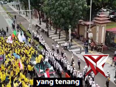 POLRI Amankan Aspirasi Mahasiswa