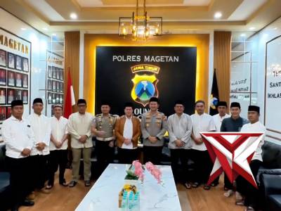 Kapolres Magetan menerima audiensi dari Kajari Magetan, Sabrul Iman, S.H., M.H., M.M. dalam rangka m
