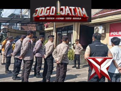 Apel Pagi Polsek Mojo - PoliceTube