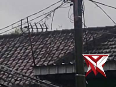 Pantauan kondisi saat hujan lebat