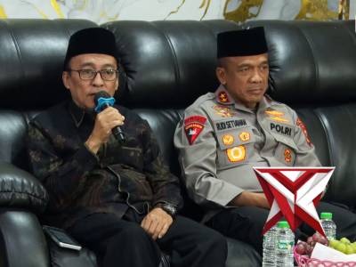 Polisi kunjungi kantor pw persis jabar