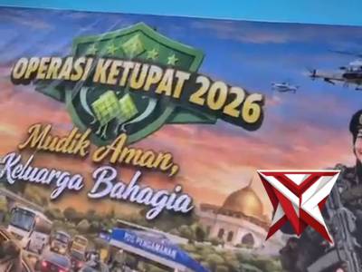 Plt. Kapolrestabes Bandung melaksanakan pengecekan Pos Pelayanan dan Pos Pengamanan Operasi Ketupat