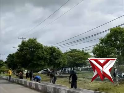 Kerja bakti geraka indonesia ASRI kabupaten maluku barat daya