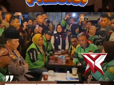 Kapolri Listyo sigit prabowo menyambangi kedai ado presisi