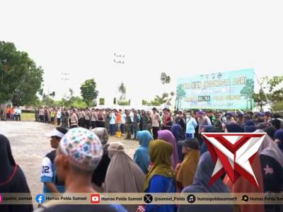 Polda Sumsel gelar program belida dikabupaten ogan ilir dukung gerakan indonesia asri - PoliceTube
