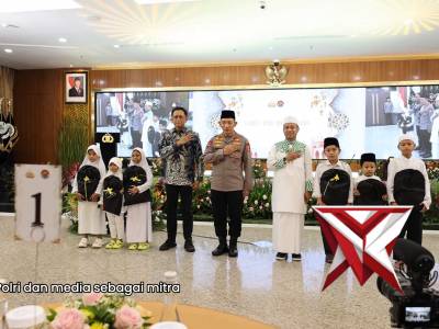 Kapolri Jenderal Polisi Drs. Listyo Sigit Prabowo, M.Si., menggelar buka puasa bersama insan pers
