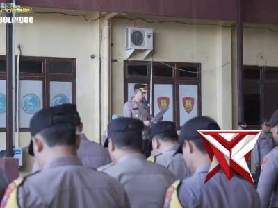 Apel Jam Pimpinan Wakapolres Probolinggo