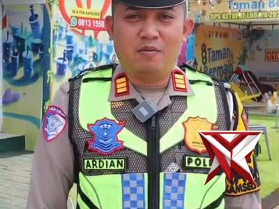 Sat Lantas Polres Subang Mendirikan Pos Pelayanan Rest area mudik tahun 2026