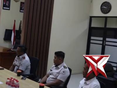 Silaturahmi Kapolres Sumenep dengan Kepala Rutan Sumenep