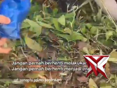 Personil Polres Pagar Alam Tak berhenti lakukan hal baik tiap hari nya,