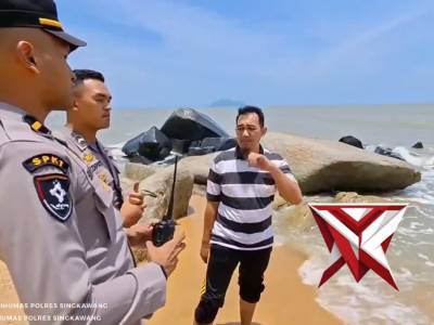 Pamapta Polres Singkawang Intensif Patroli di Objek Wisata