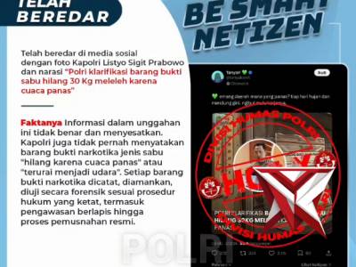 Mari bijak dalam bersosial Media pastikan kebenaran informasi sebelum menyebarkannya kembali.