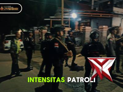 Patroli Harkamtibmas dalam rangka jelang perayaan Semana Santa 2026 di Kab. Flores Timur