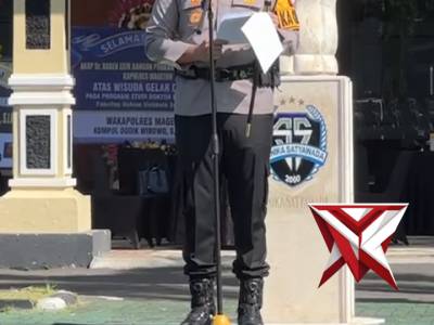 Apel Gelar Pasukan Operasi Ketupat Semeru 2026 Polres Magetan