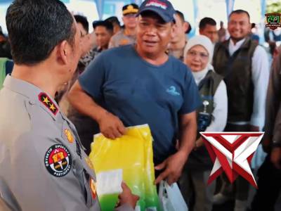 Lebaran Makin Tenang! Irjen Pol Sandi Nugroho Pimpin Langsung Gerakan Pangan Murah