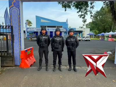 PENGAMAN PASAR BEDUG DI WILKUM POLRES OKI