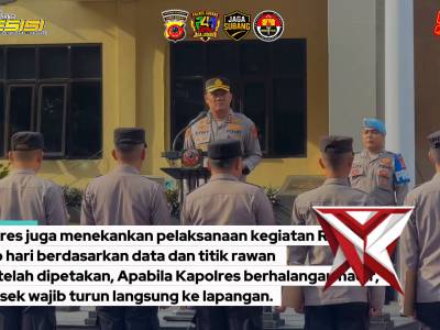 APEL JAM PIMPINAN KAPOLRES SUBANG