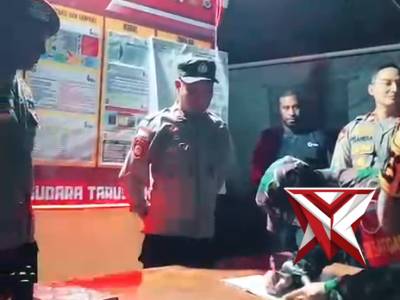 Patroli gabungan dibumi kalwedo