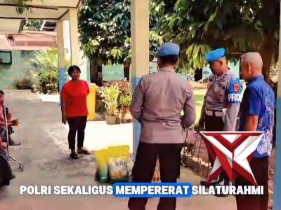 Bagi takjil Sipropam polres Musi Rawas