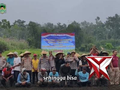 Polres Tasikmalaya melaksanakan kegiatan penanaman jagung serentak Kuartal I Tahun 2026.