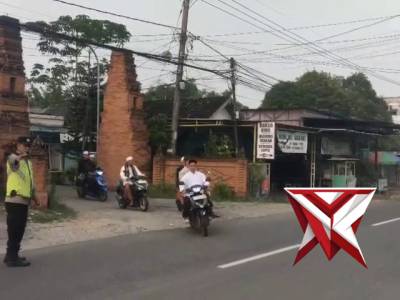 Pam dan atur lalin sholat Idul fitri