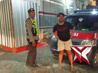 PATROLI MALAM POLSEK DAU