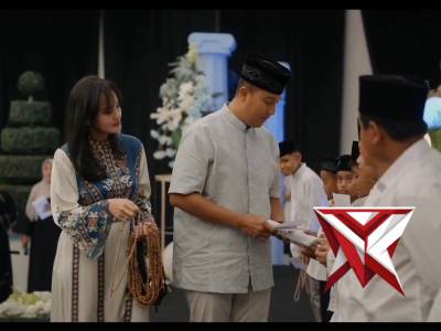 Ramadan Jadi Ruang Berbagi, Polres Kediri Santuni Anak Yatim dan Pererat Soliditas Jajaran