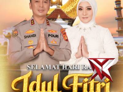 Kepala Kepolisian Daerah Sumatera Selatan Beserta Staff dan Jajaran Serta Bhayangkari Mengucapkan