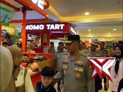 *Kapolda Bengkulu Turun Langsung ke Bencoolen Mall, Monitoring Keamanan dan Aktivitas Masyarakat*